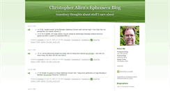 Desktop Screenshot of ephemera.lifewithalacrity.com